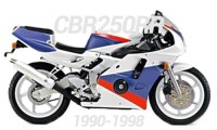 1990-1998 CBR250RR Carenado