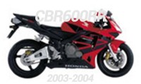 2003-2004 CBR600RR Carenado