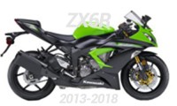 2013-2018 ZX6R Carenado