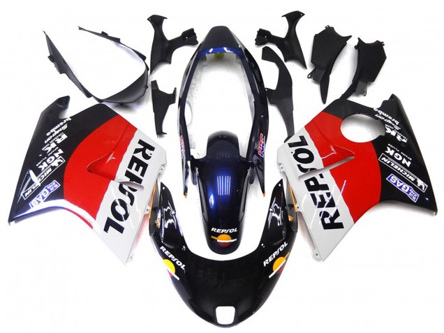 1996-2007 Rojo Blanco & Negro Repsol CBR1100XX Carenado