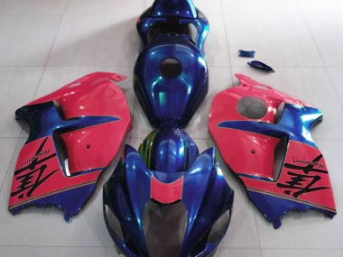 1997-2007 Azul Brillante & Rojo GSXR 1300 Carenado