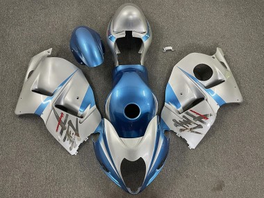 1997-2007 Azul Claro Brillante & Plateado GSXR 1300 Carenado