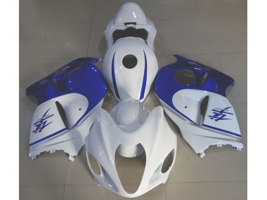 1997-2007 Blanco Brillante & Azul Intenso GSXR 1300 Carenado