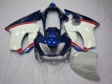 1999-2000 Azul Profundo Blanco & Rojo CBR600 F4 Carenado