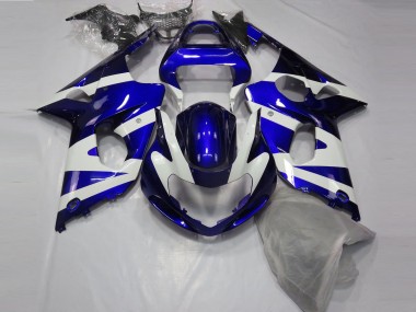 2000-2002 Azul Brillante & Blanco GSXR 1000 Carenado