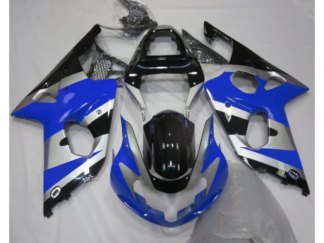 2000-2002 Estilo Azul Plateado OEM GSXR 1000 Carenado