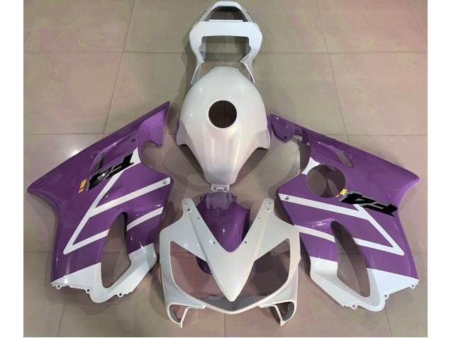 2001-2003 Blanco Brillante & Morado CBR600 F4i Carenado