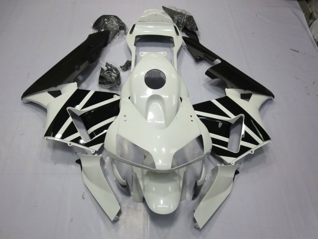 2003-2004 Blanco & Negro OEM CBR600RR Carenado