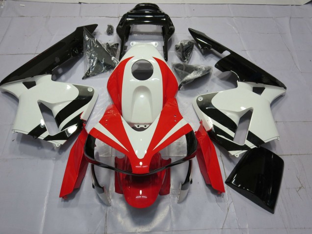 2003-2004 Blanco Rojo & Negro OEM CBR600RR Carenado