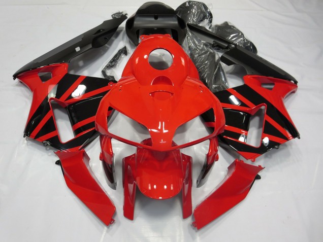 2003-2004 Estilo Rojo & Negro OEM CBR600RR Carenado