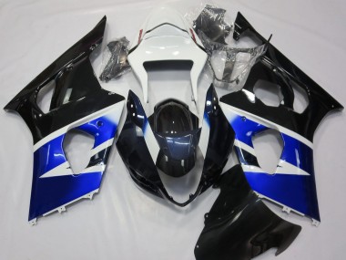 2003-2004 Negro Azul & Blanco GSXR 1000 Carenado