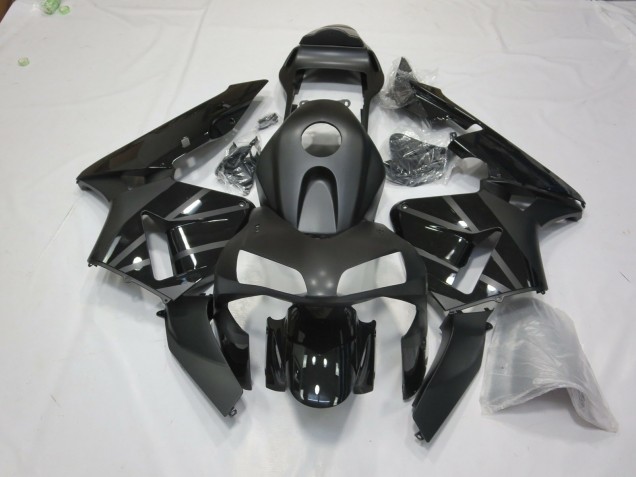 2003-2004 Negro Mate / Brillo CBR600RR Carenado