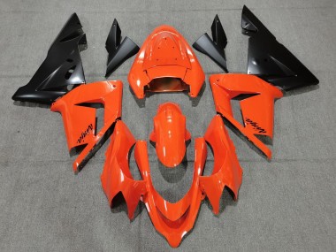 2004-2005 Naranja Negro ZX10R Carenado