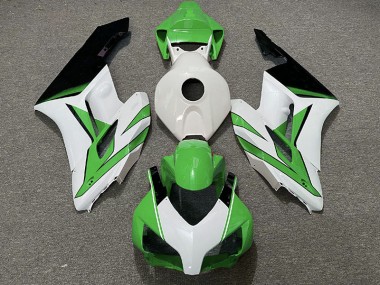 2004-2005 Verde Blanco & Negro Brillo CBR1000RR Carenado