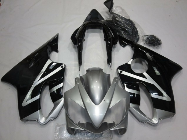 2004-2007 Plata & Negro CBR600 F4i Carenado