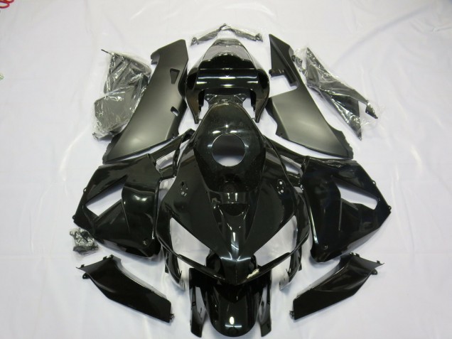 2005-2006 Negro Mate & Brillante CBR600RR Carenado