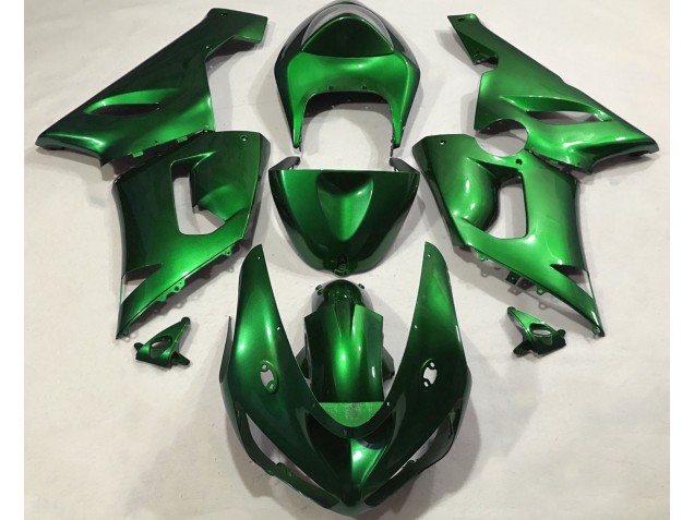 2005-2006 Verde Metalizado ZX6R Carenado