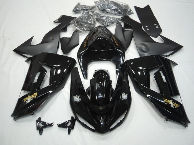 2006-2007 Negro Brillante ZX10R Carenado