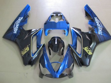 2006-2008 Azul & Negro Daytona 675 Carenado