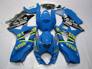 2007-2008 Azul Brillante Rizla GSXR 1000 Carenado