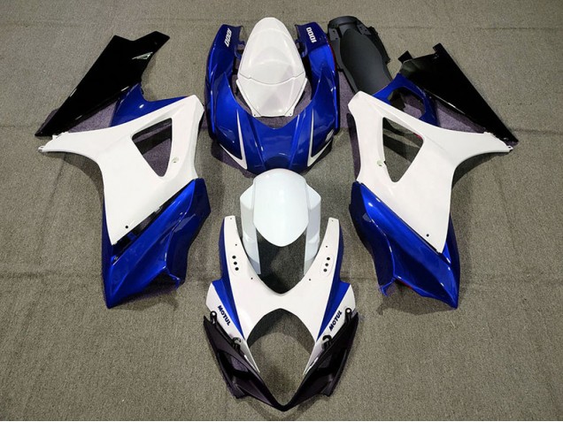 2007-2008 Diseño Personalizado Azul GSXR 1000 Carenado