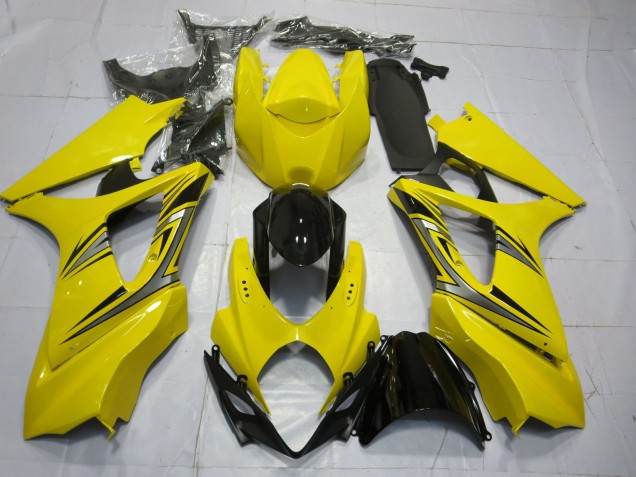 2007-2008 Estilo Amarillo OEM GSXR 1000 Carenado