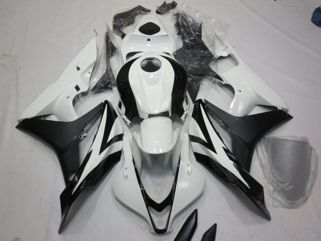 2007-2008 Estilo Blanco & Negro OEM CBR600RR Carenado