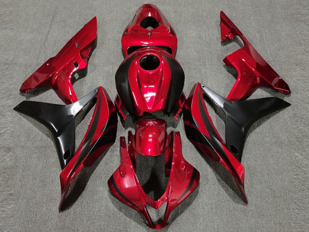 2007-2008 Estilo Rojo Intenso OEM CBR600RR Carenado