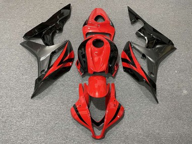 2007-2008 Estilo Rojo OEM & Gris CBR600RR Carenado