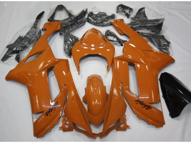 2007-2008 Naranja Brillante ZX6R Carenado