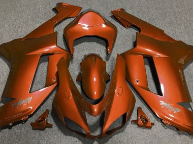 2007-2008 Naranja Tigre ZX6R Carenado