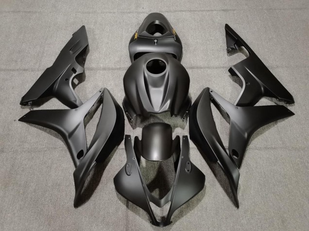 2007-2008 Negro Mate CBR600RR Carenado