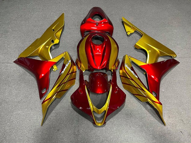 2007-2008 Oro Rojo CBR600RR Carenado