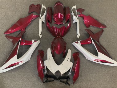 2008-2010 Estilo Rojo OEM GSXR 600-750 Carenado