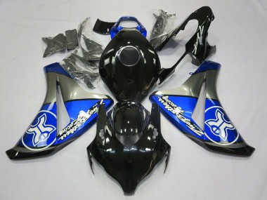 2008-2011 Diseño Especial Azul Plateado CBR1000RR Carenado