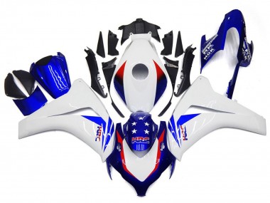 2008-2011 Estrella Azul Vibrante CBR1000RR Carenado