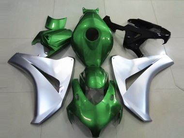 2008-2011 Verde Brillante & Plata CBR1000RR Carenado