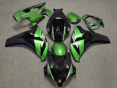 2008-2011 Verde & Negro CBR1000RR Carenado