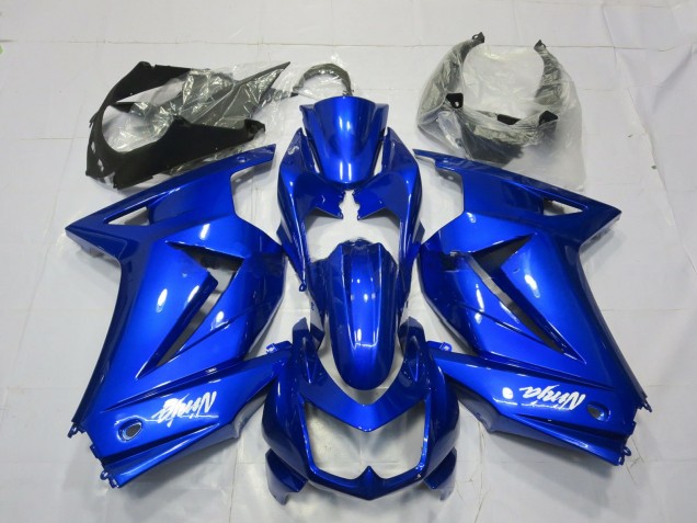 2008-2012 Azul Brillante Ninja 250 Carenado