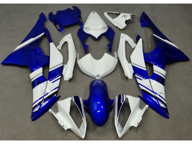 2008-2016 Estilo Personalizado OEM Azul & Blanco R6 Carenado