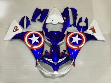 2009-2011 Capitan America R1 Carenado