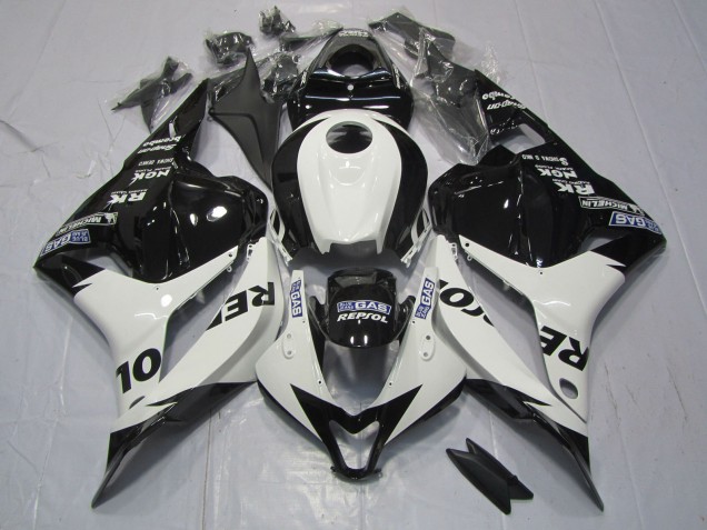 2009-2012 Blanco & Negro Repsol CBR600RR Carenado