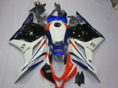 2009-2012 Naranja & Azul CBR600RR Carenado