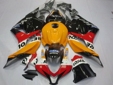 2009-2012 Naranja Claro Repsol CBR600RR Carenado