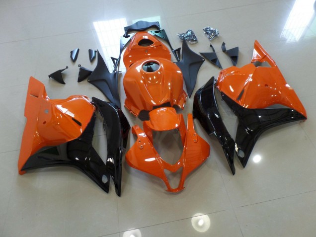 2009-2012 Naranja & Negro CBR600RR Carenado