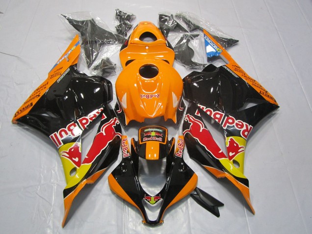 2009-2012 Naranja Rojo Toro CBR600RR Carenado