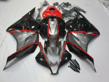 2009-2012 Pin Rojo Negro & Gris CBR600RR Carenado