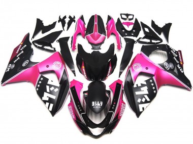 2009-2016 Logotipos Personalizados Rosa Mate GSXR 1000 Carenado