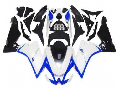 2010-2015 Blanco Brillante & Azul RSV4 1000 Carenado