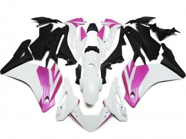 2011-2014 Brillo Rosa & Blanco CBR250RR Carenado